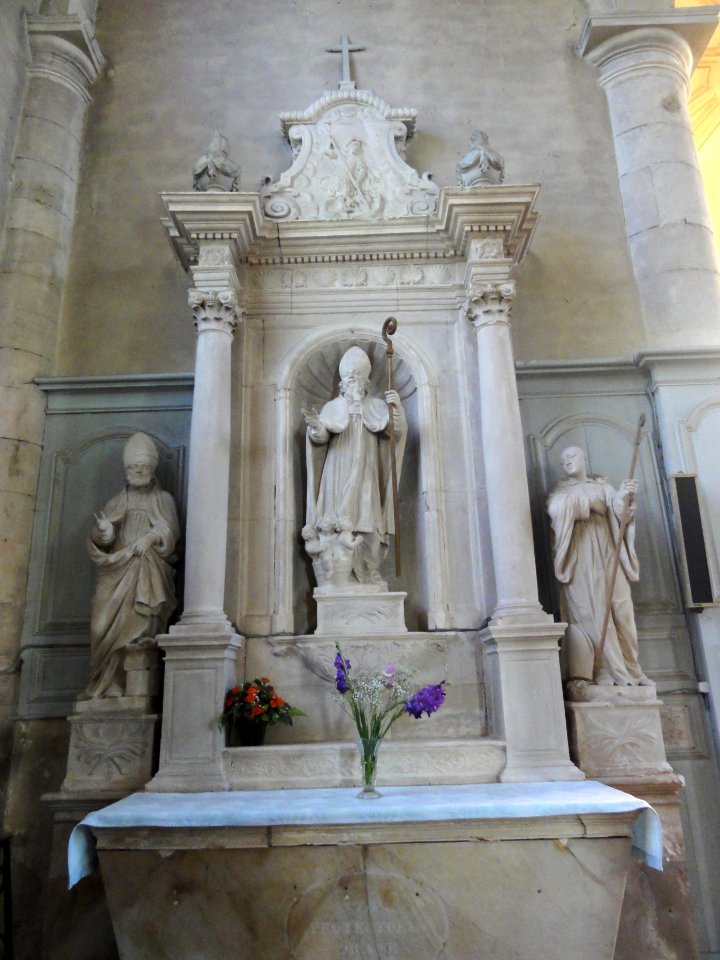 Foug (Meurthe-et-M.) Église Saint-Etienne autel Saint- Nicolas