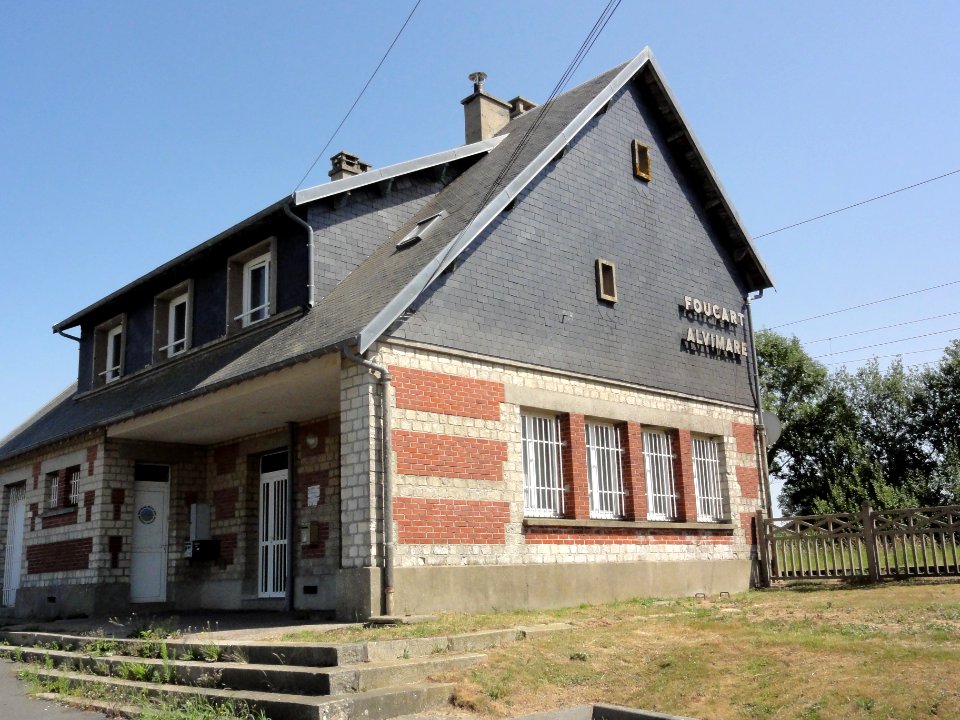 Foucart (Seine-Mar.) gare de Foucart-Alvimare (01)