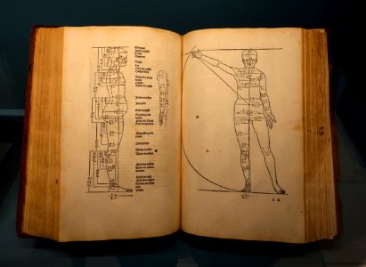 Four Books on Human Proportion, Albrecht Durer, Nuremberg, Hieronymus Formschneider, 1528 - Germanisches Nationalmuseum - Nuremberg, Germany - DSC03792