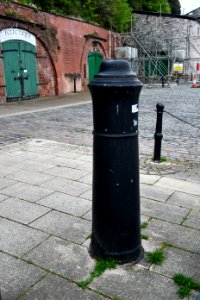 Four Cannon Bollards