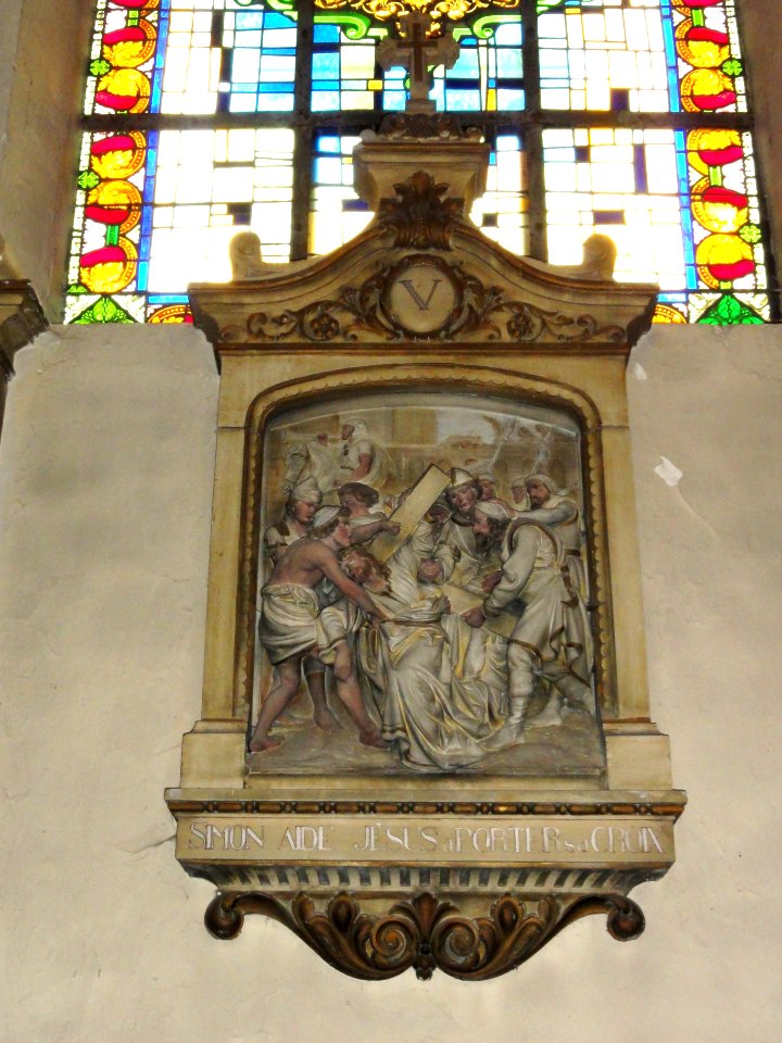 Foug (Meurthe-et-Moselle) Église Saint-Etienne chemin de croix station 05