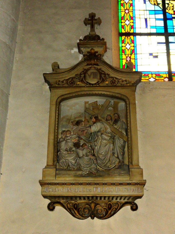 Foug (Meurthe-et-Moselle) Église Saint-Etienne chemin de croix station 08