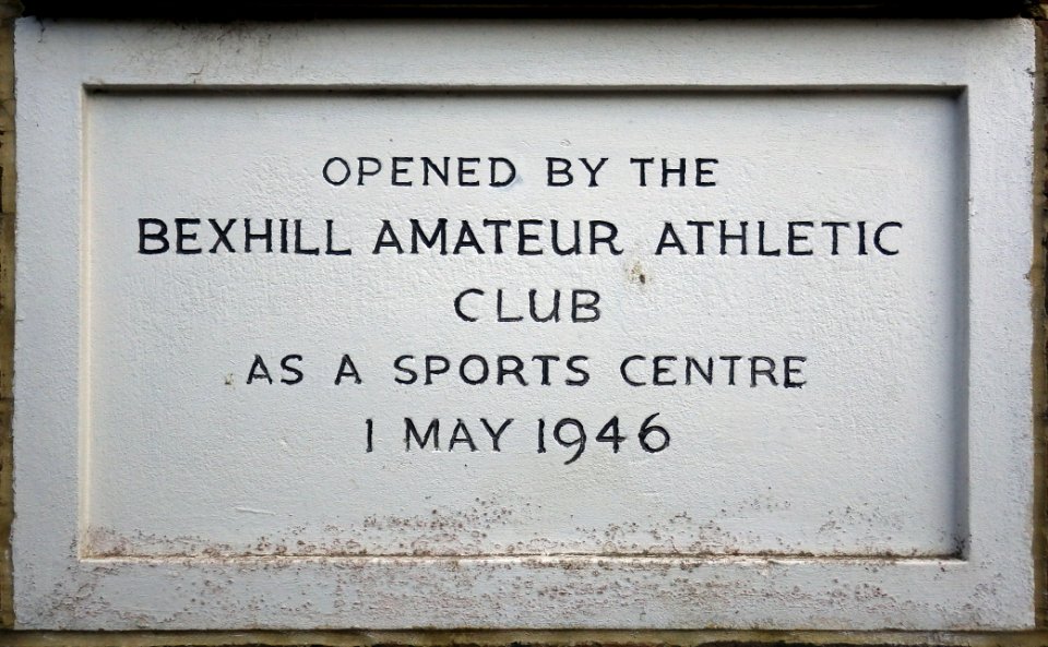 Foundation Stone, Bexhill Amateur Athletic Sports Centre, Little Common Road, Bexhill (2)