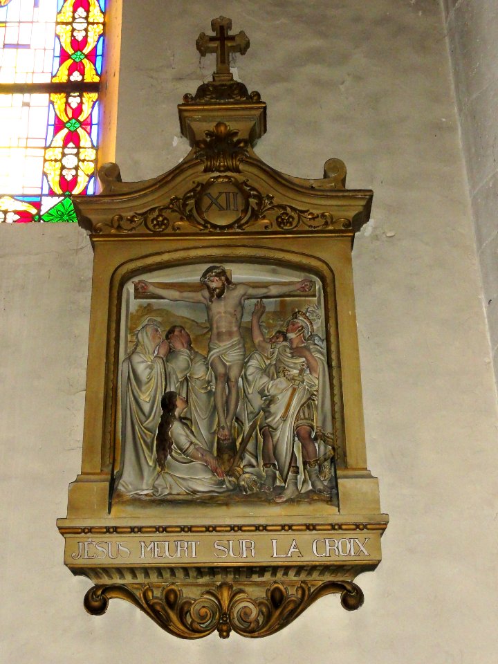 Foug (Meurthe-et-Moselle) Église Saint-Etienne chemin de croix station 12