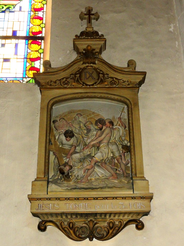 Foug (Meurthe-et-Moselle) Église Saint-Etienne chemin de croix station 09