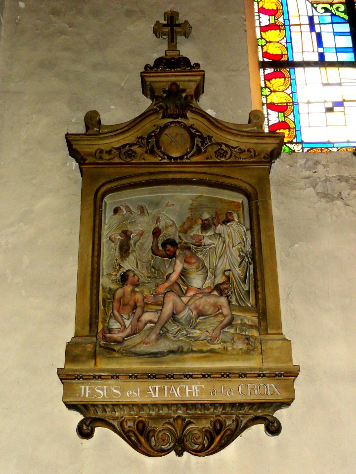 Foug (Meurthe-et-Moselle) Église Saint-Etienne chemin de croix station 11