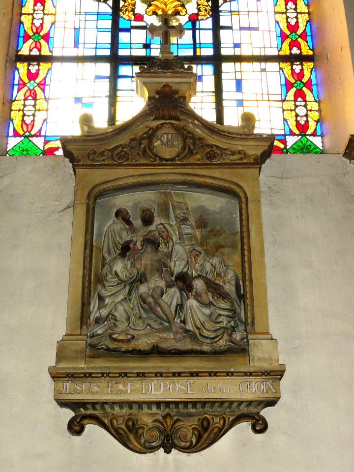 Foug (Meurthe-et-Moselle) Église Saint-Etienne chemin de croix station 13