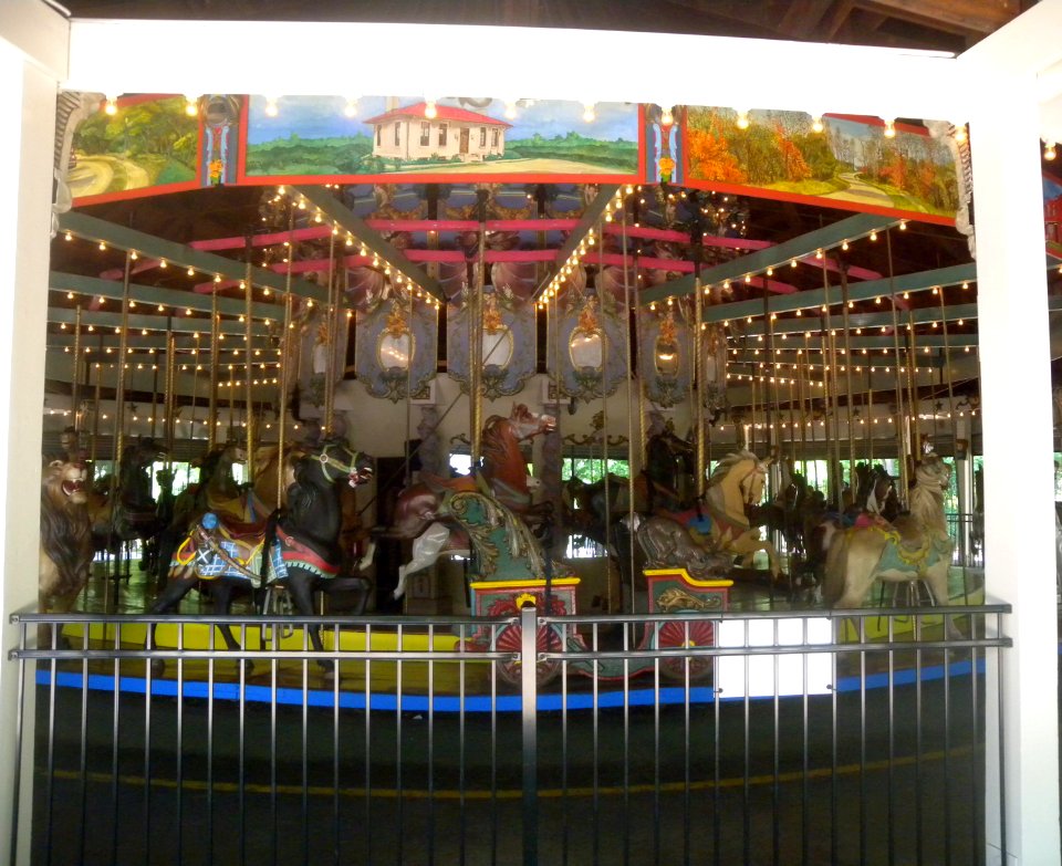 Forest Park Carousel empty jeh