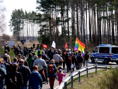 Forest walk at Jänschwalde open-pit mine 08