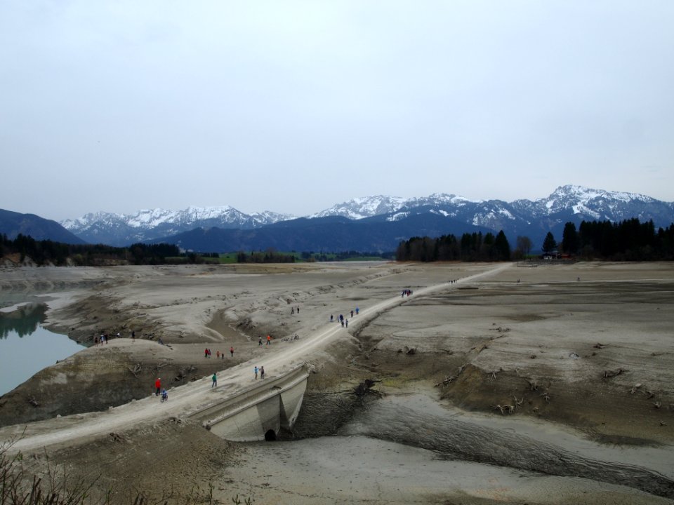 Forggensee low level 2014 (9)