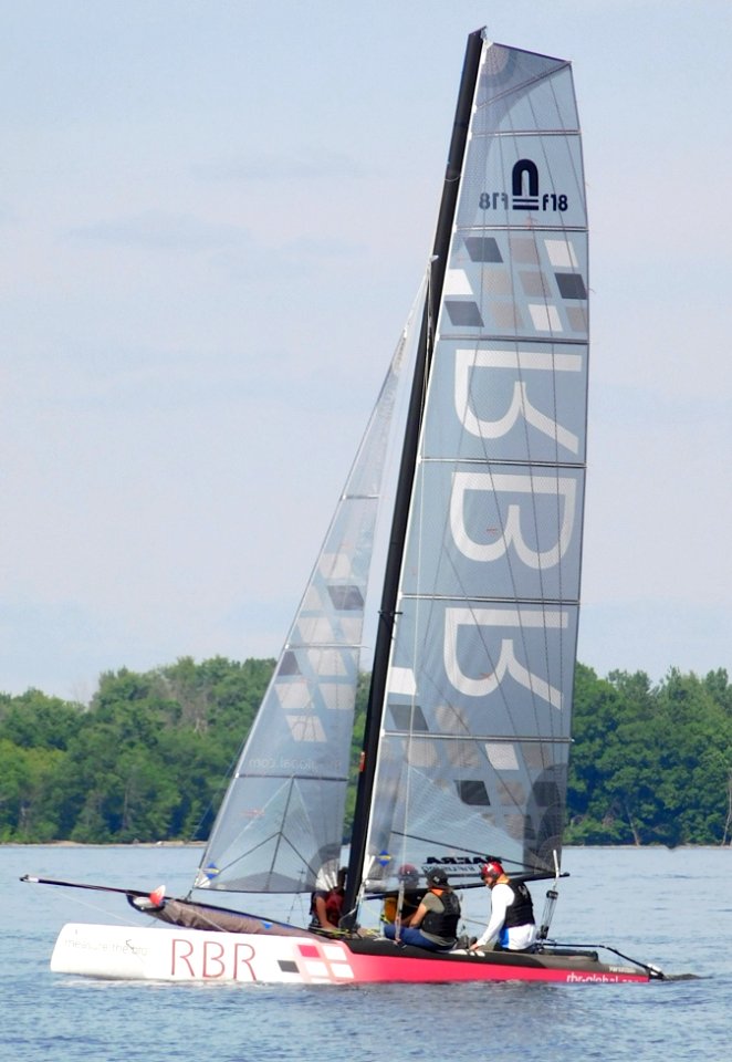 Formula 18 catamaran sailboat 1377