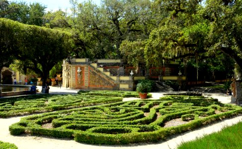 Formal gardens - Vizcaya Museum and Gardens - Miami, Florida - DSC08633