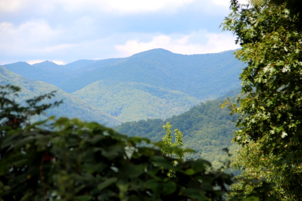 Fork Ridge from Cherohala Skyway, September 2019