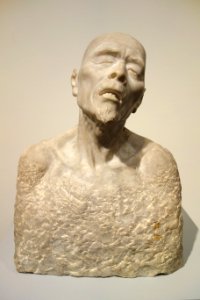 Forlorn Old Man by Uzan Shirai, 1912, marble - National Museum of Modern Art, Tokyo - DSC06606