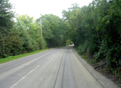 Forge Wood Neighbourhood - Southeasterly View down Steers Lane (September 2014)