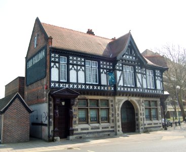 Former Air Balloon pub, Mile End Road, Rudmore, Portsmouth (NHLE Code 1103832) (March 2019) (1)