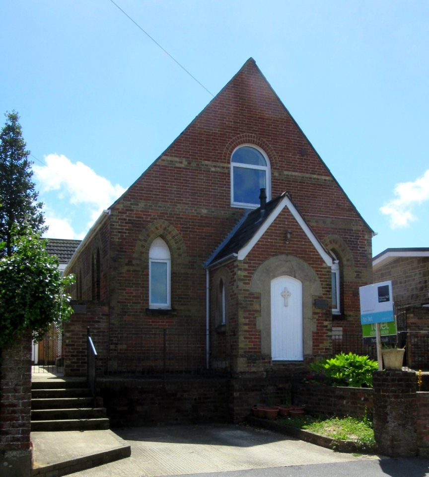 Former Lake Methodist Chapel, Heath Road, Lake, Isle of Wight (July 2016)