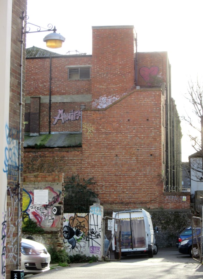 Former Astoria Theatre, Gloucester Place, Brighton (NHLE Code 1247234) (November 2015) (Rear Elevation) (2)