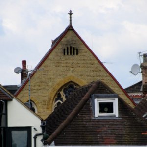 Former Molesey Baptist Chapel, off Bridge Road, East Molesey (July 2015)