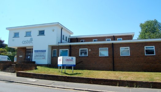Former Christian Science Church (now Astec House), Sedlescombe Road South, Silverhill, St Leonards-on-Sea (June 2020) (2)