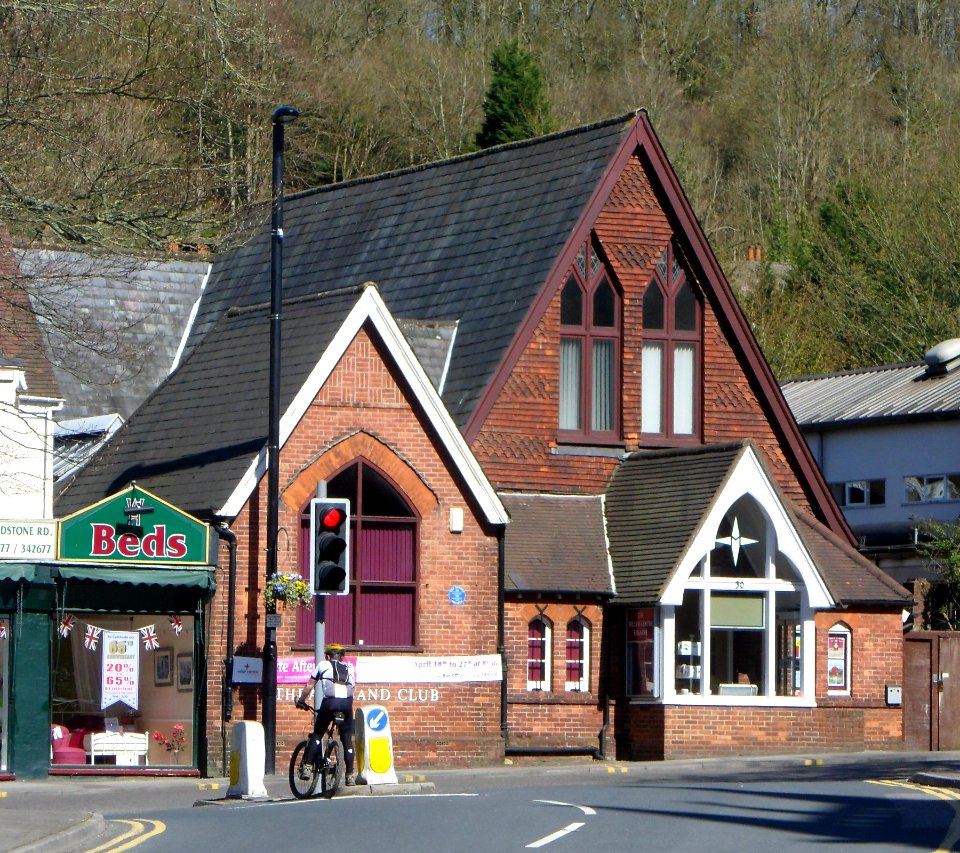 Former Mission Church (now Miller Centre Theatre), 30 Godstone Road, Caterham (April 2013)
