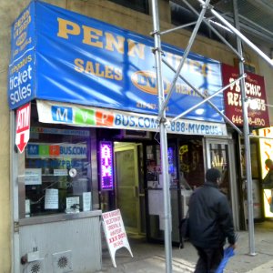 Former Megabus ticket booth 252 W31 St jeh