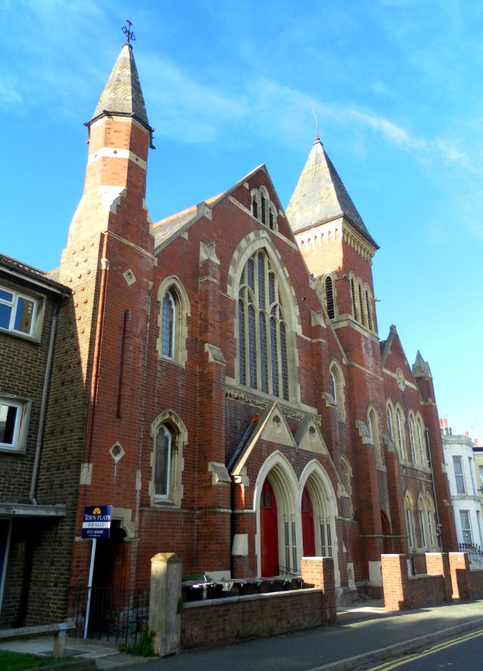 Former Ceylon Place Baptist Church, Ceylon Place, Eastbourne (October 2012) (1)