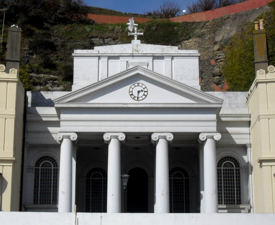 Former Church of St Mary-in-the-Castle, Pelham Crescent, Old Town, Hastings (NHLE Code 1353209) (April 2010) (2)