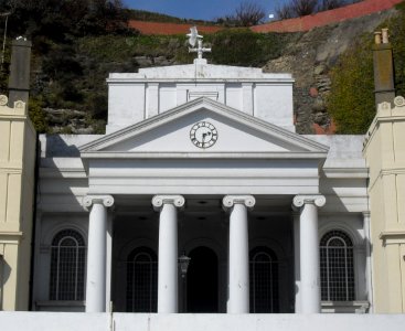 Former Church of St Mary-in-the-Castle, Pelham Crescent, Old Town, Hastings (NHLE Code 1353209) (April 2010) (2)