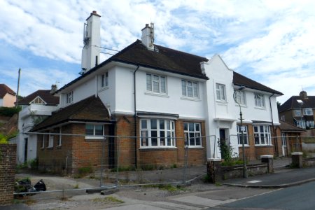 Former Bevendean Hotel (now The Bevy pub), Hillside, Moulsecoomb (August 2013) (5)