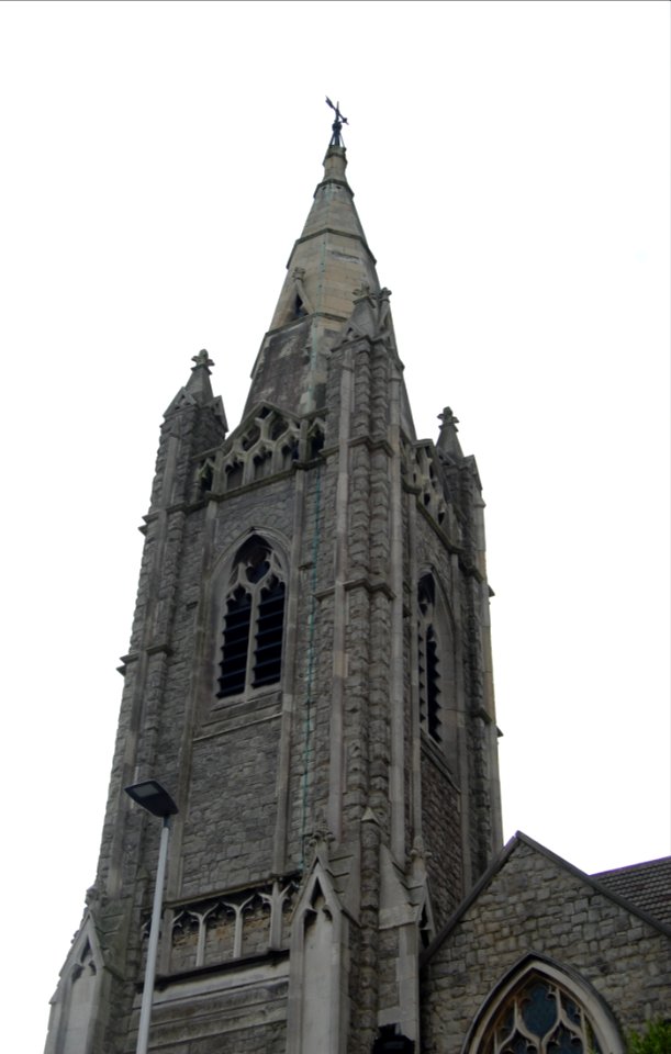Former Central Methodist Church, Pevensey Road, Eastbourne (NHLE Code 1268358) (February 2019) (Spire)