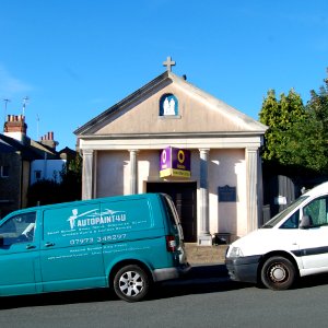 Former Chapel of the Holy Family (Society of St Pius X), Hollingdean Street, Hollingdean (September 2018) (6)