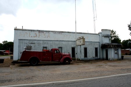 Former city hall in Parkin, Arkansas