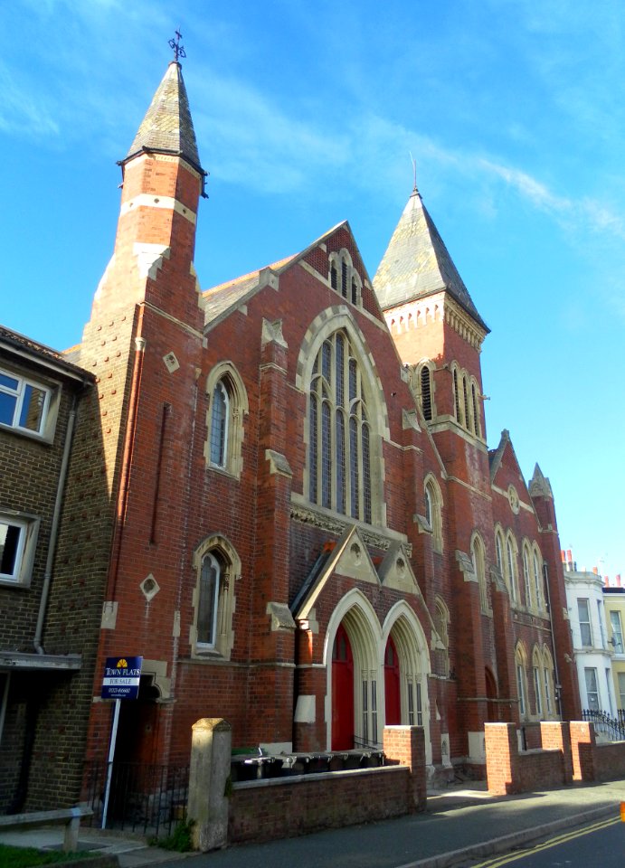 Former Ceylon Place Baptist Church, Ceylon Place, Eastbourne (October 2012) (2)