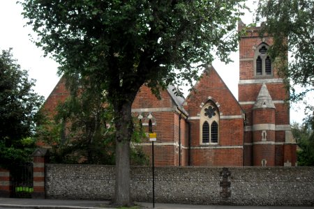 Former Holy Trinity Church, Blatchington Road, Hove (NHLE Code 1187541) (August 2010, from West)