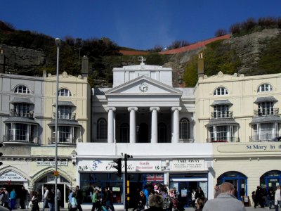Former Church of St Mary-in-the-Castle, Pelham Crescent, Old Town, Hastings (NHLE Code 1353209) (April 2010) (3)