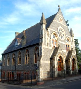 Former Methodist Chapel, St Peter's Street, Winchester (June 2019) (2)