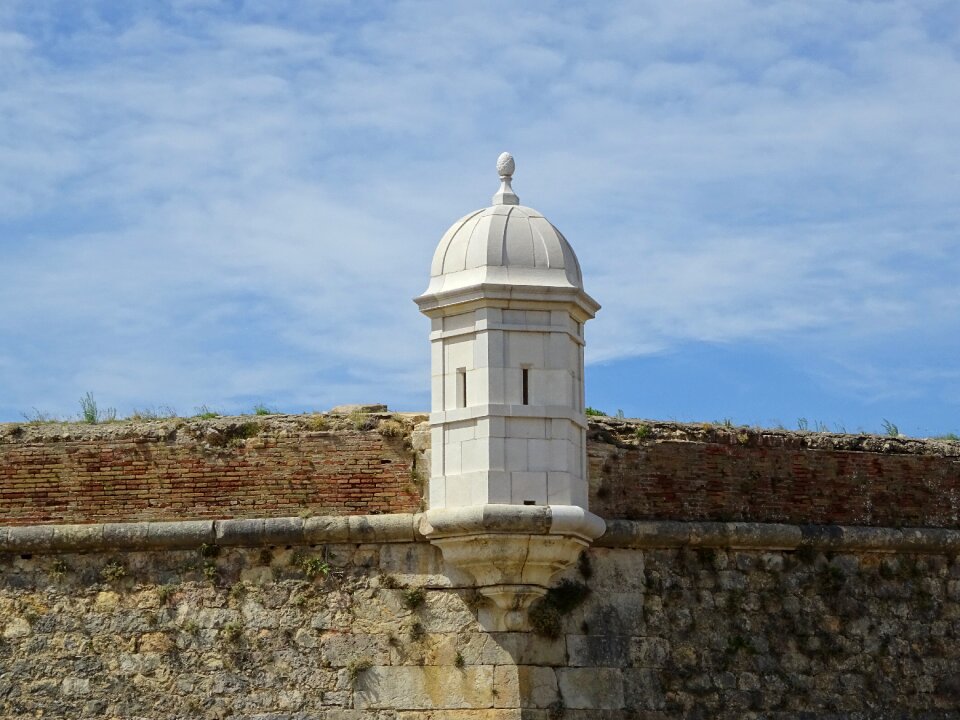 Fortress castle surveillance photo