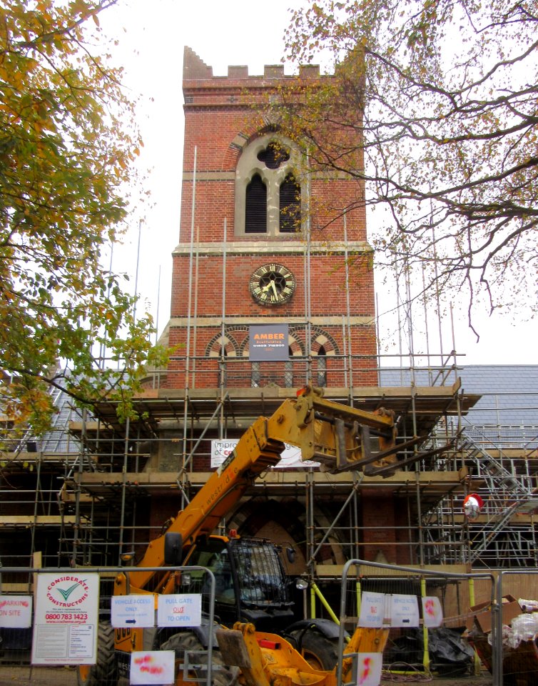 Former Holy Trinity Church, Blatchington Road, Hove (NHLE Code 1187541) (November 2016) (1)