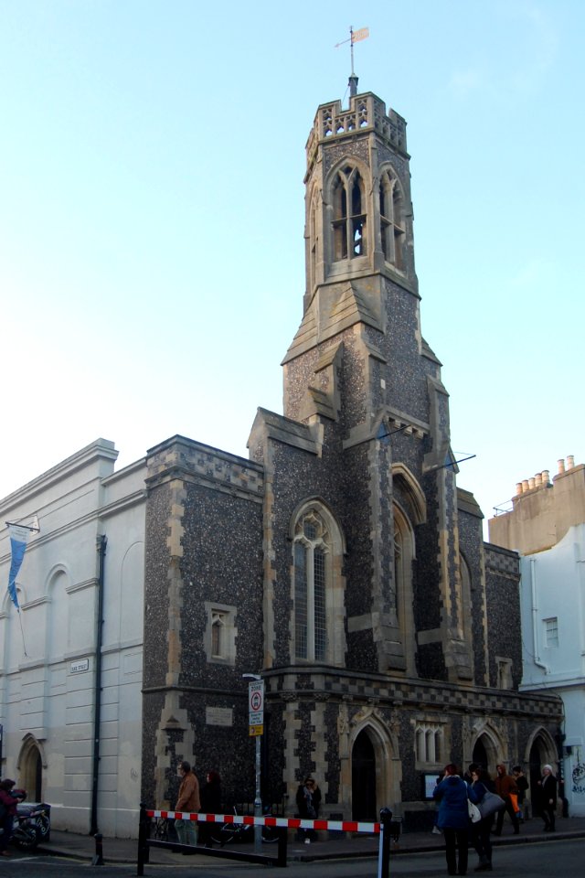 Former Holy Trinity Church (now Fabrica Art Gallery), Ship Street, Brighton (NHLE Code 1380934) (February 2020)