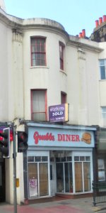 Former Grubbs Diner, 27 York Place, Brighton (April 2013)