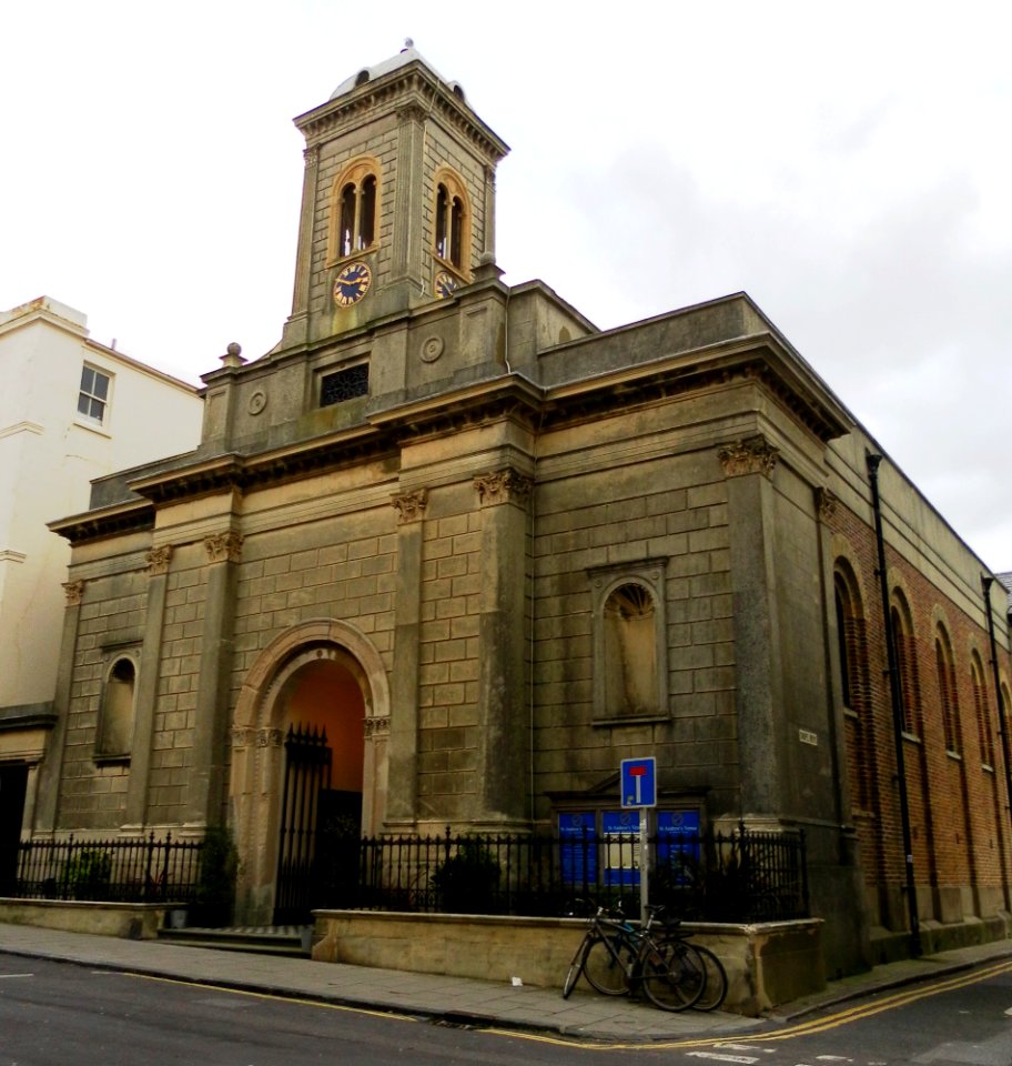 Former St Andrew's Church, Waterloo Street, Hove (NHLE Code 1298653) (January 2012)
