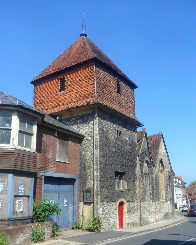 Former St Peter Chesil Church (now Theatre), Chesil Street, Winchester (NHLE Code 1095502) (May 2021) (4)