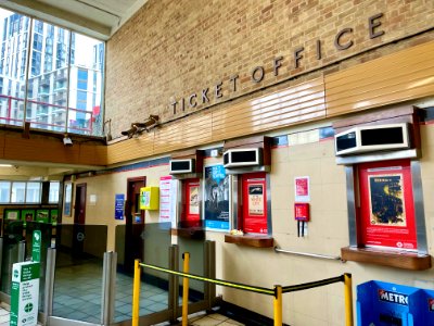 Former ticket offices at White City tube station