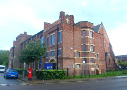 Former St Peter's Church (now Kings Church), Somers Road, Southsea (NHLE Code 1400154) (August 2017) (1)