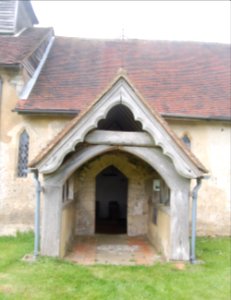 Former St Peter ad Vincula Church, Colemore (NHLE Code 1237037) (May 2021) (Entrance Porch)