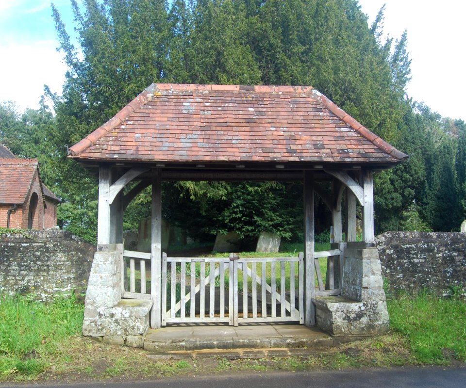 Former St Nicholas' Church, Kingsley (NHLE Code 1157331) (May 2021) (Lychgate)