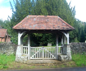 Former St Nicholas' Church, Kingsley (NHLE Code 1157331) (May 2021) (Lychgate)