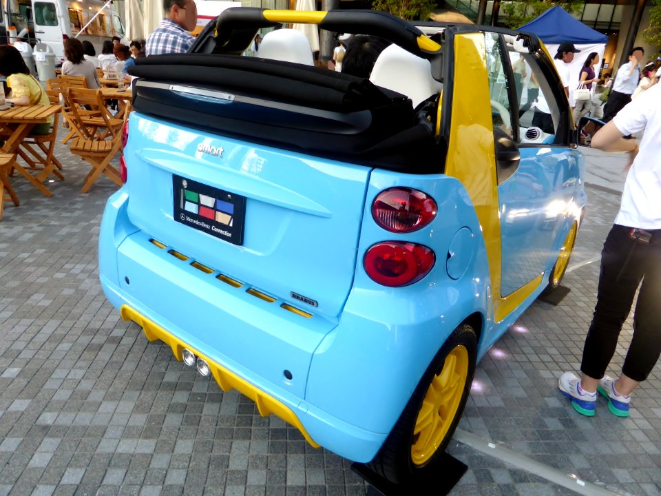 Fortwo cabrio smart BRABUS tailor made rear