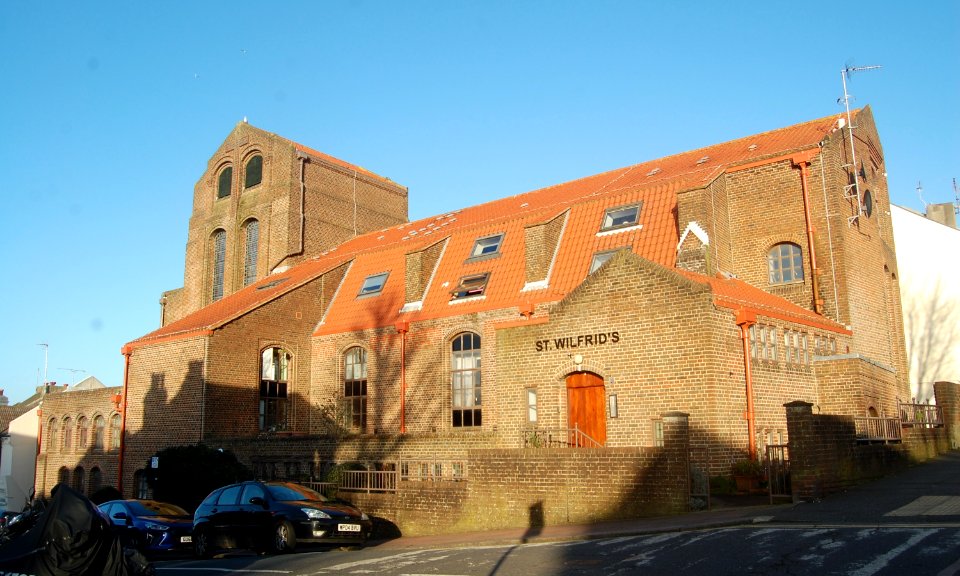 Former St Wilfrid's Church, Whippingham Road, Elm Grove, Brighton (NHLE Code 1380499) (February 2020) (3)